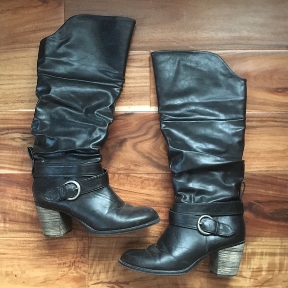 Diba Shoes - Tall black boots